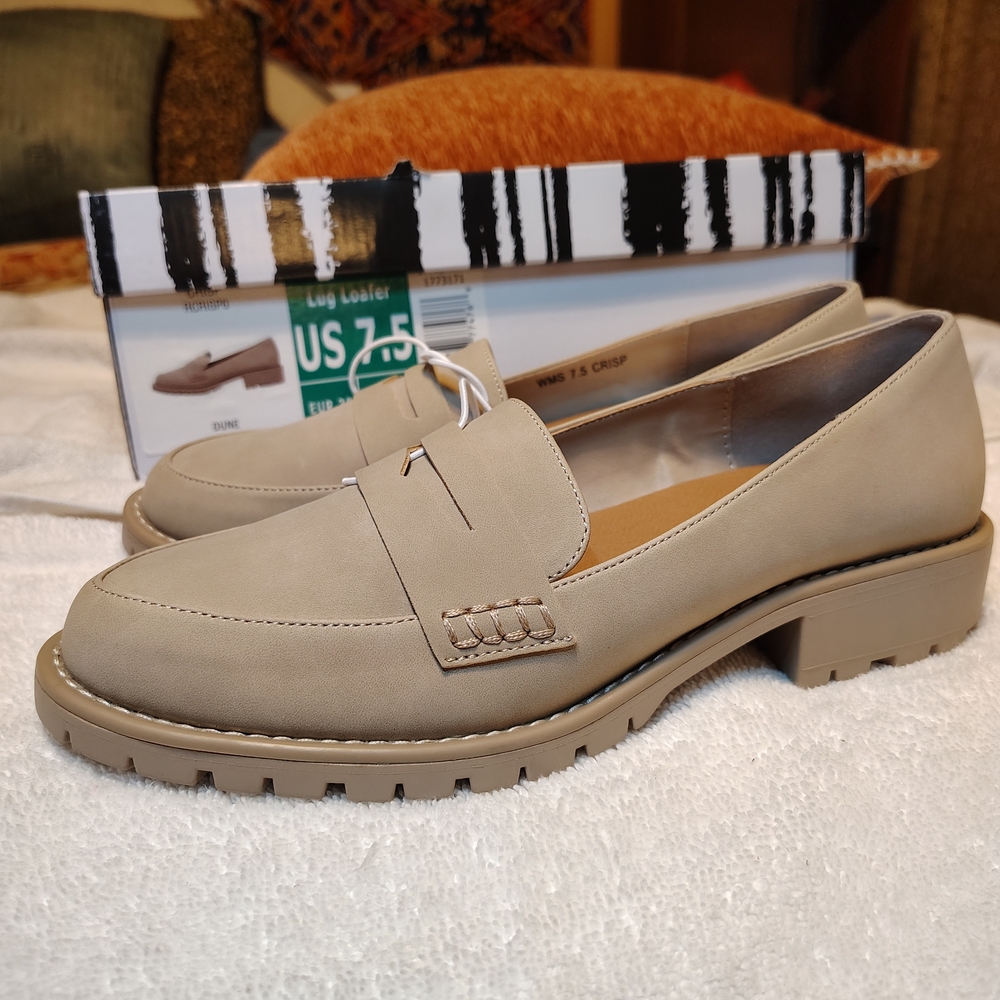 DV by Dolce Vita Beige Chunky Loafers